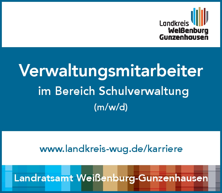 smitarbeiter im Bereich Schulverwaltung (m/w/d)