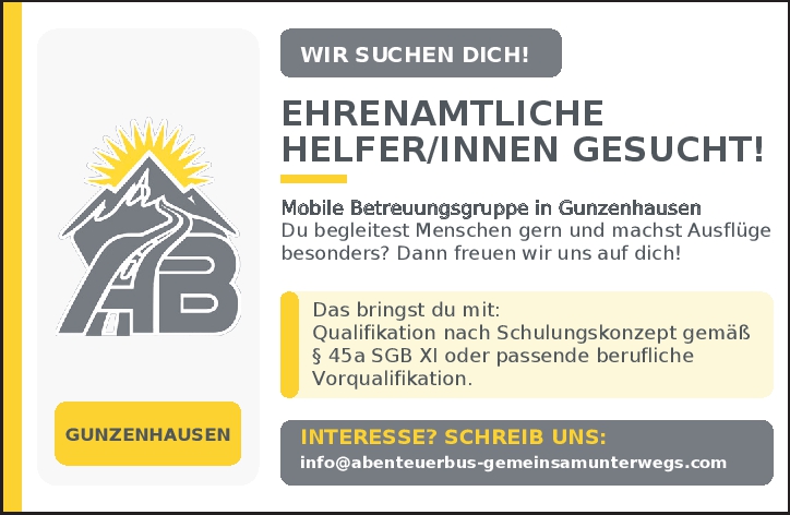 Ehrenamtliche Helfer/innen