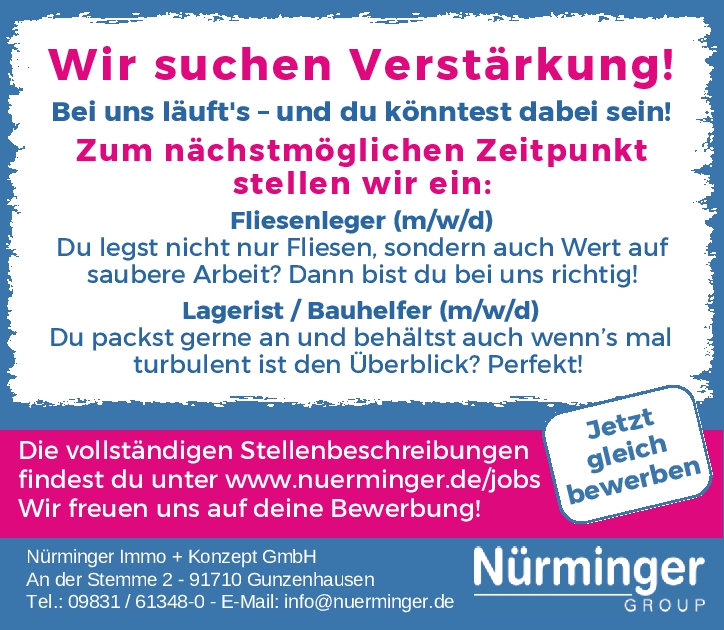 Fliesenleger(m/w/d)