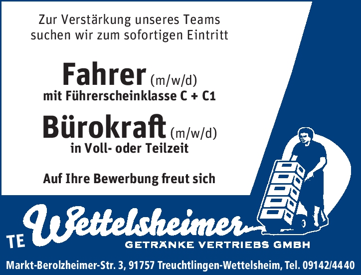 Bürokraft (m/w/d) in Voll- oder Teilzeit