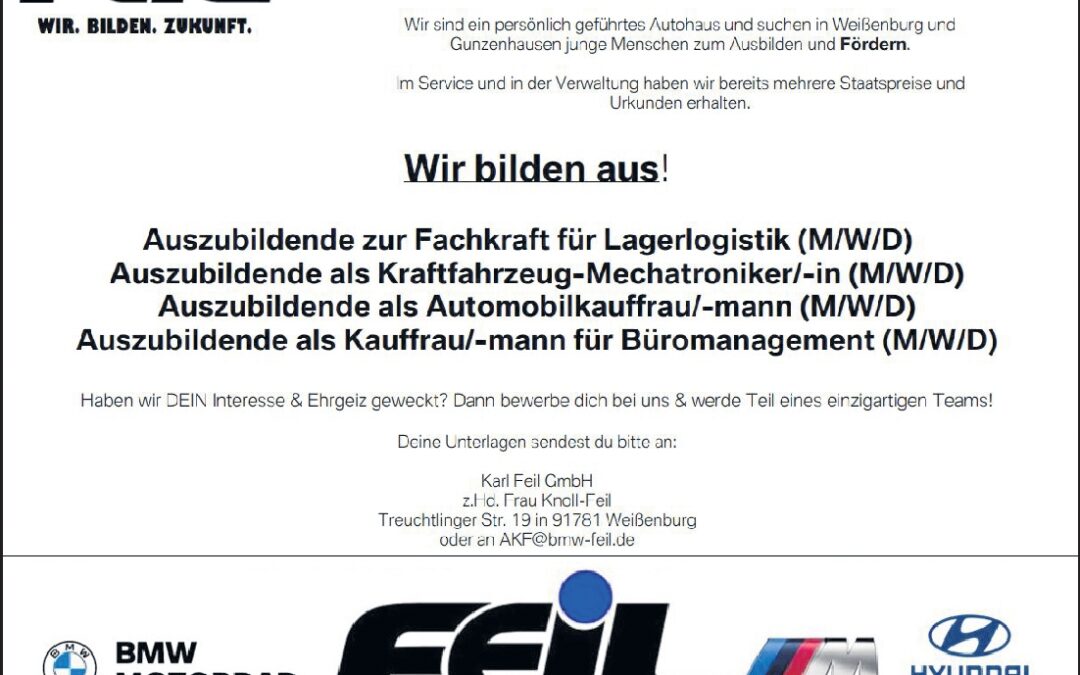 Auszubildende zur Fachkraft für Lagerlogistik