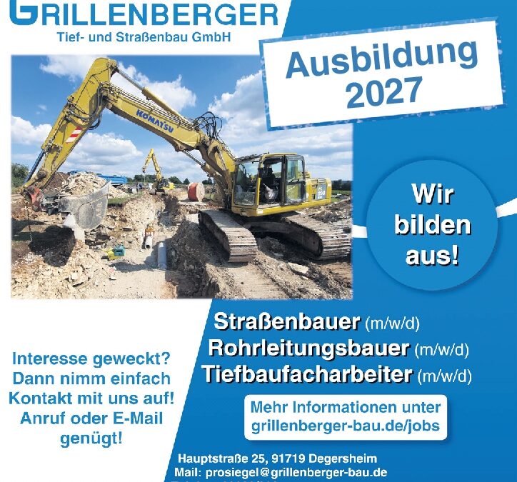 Straßenbauer, Rohrleitungsbauer, Tiefbaufacharbeiter (m/w/d)