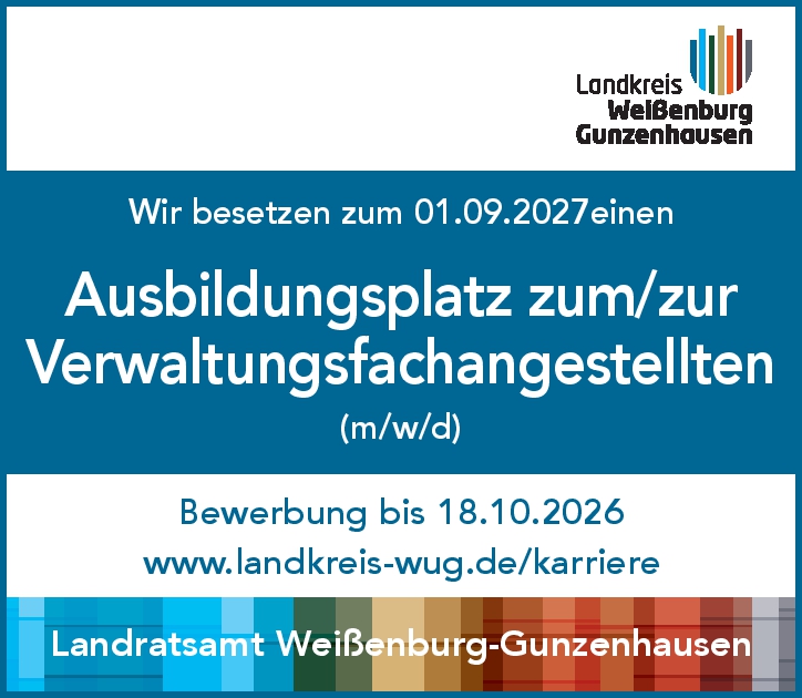 Ausbildungsplatz zum/zur Verwaltungsfachangestellten (m/w/d)