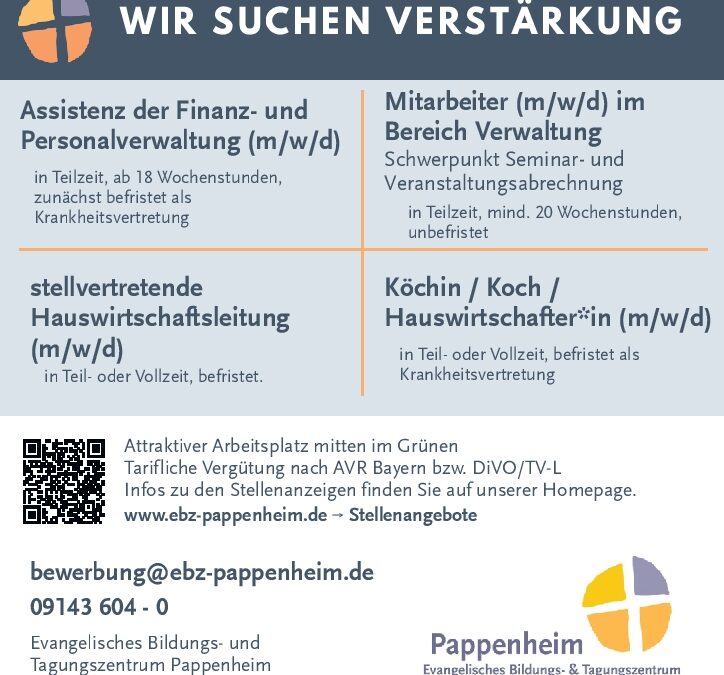 Assistenz der Finanz- und Personalverwaltung (m/w/d)