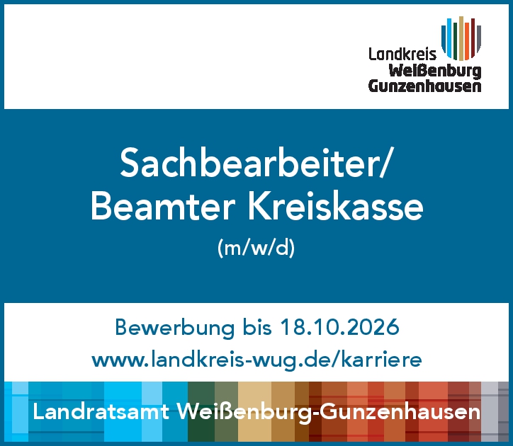 Sachbearbeiter/Beamter Kreiskasse (m/w/d)